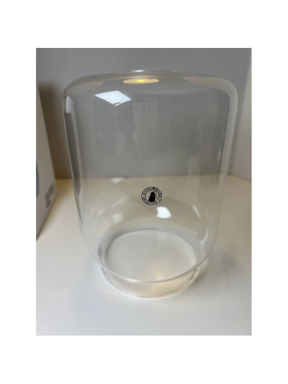 IKEA Klovan 18347 Clear Glass Pendant 8” Lamp Shade Globe & Cord Set - Picture 2 of 3